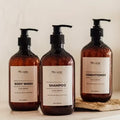 Set x 3 Dispensers shampoo/ acondicionador/ body shower