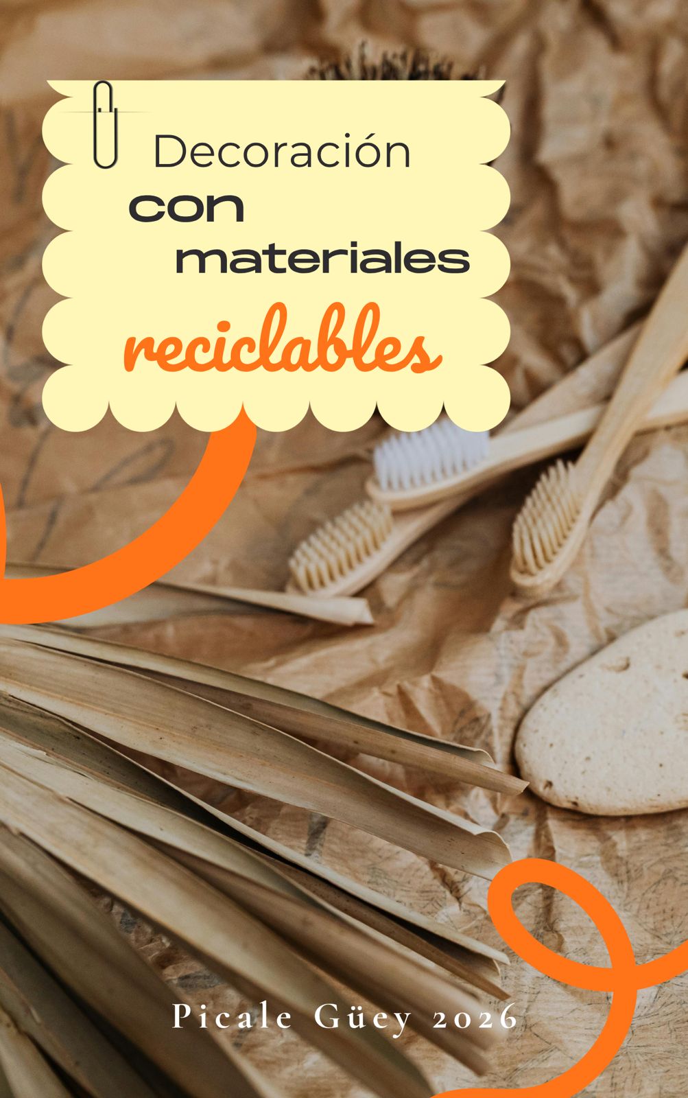Decoración con materiales reciclables