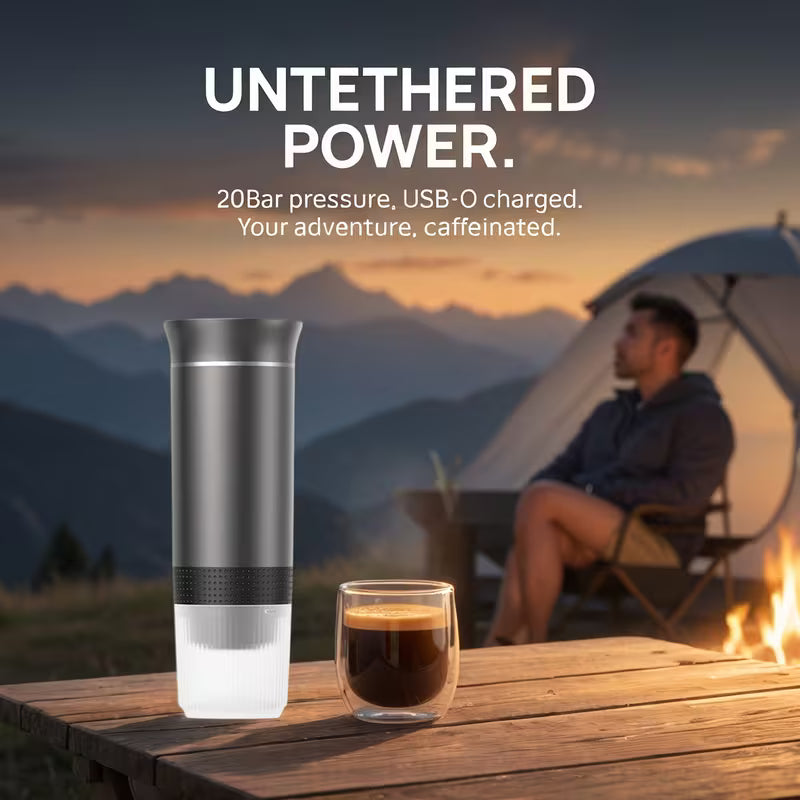 Cafetera espresso portátil USB-C