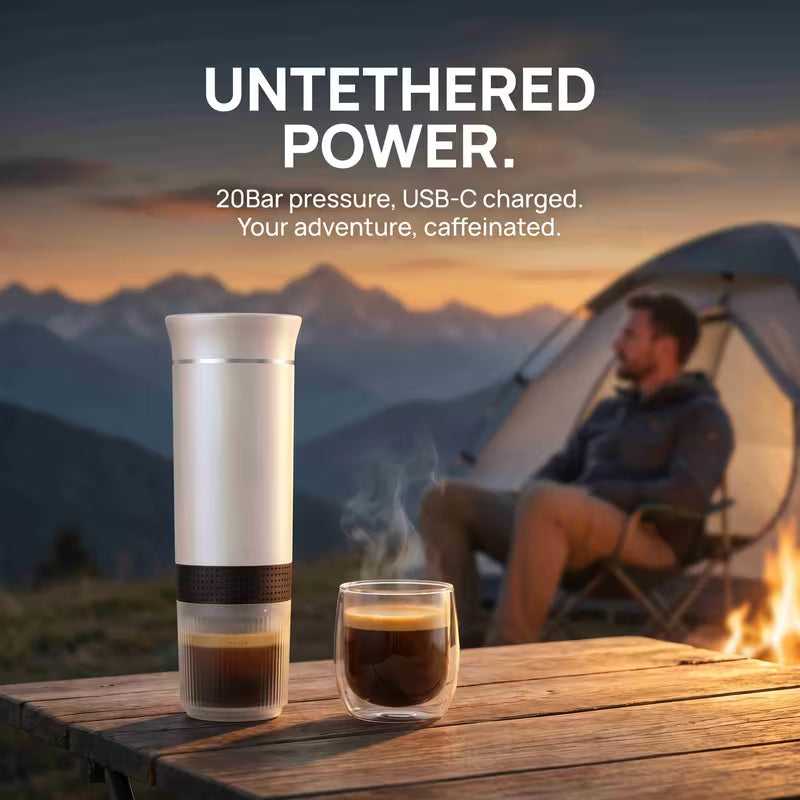 Cafetera espresso portátil USB-C
